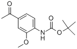 (4-Acetyl-2-methoxy-phenyl)-carbamic acid tert-butyl esterStructure,954238-28-9Structure (4-Acetyl-2-methoxy-phenyl)-carbamic acid tert-butyl ester Structure,954238-28-9Structure