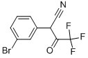 2-(3-Bromo-phenyl)-4,4,4-trifluoro-3-oxo-butyronitrile Structure,954238-40-5Structure