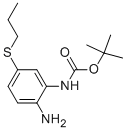 (2-Amino-5-propylsulfanyl-phenyl)-carbamic acid tert-butyl ester Structure,954239-07-7Structure