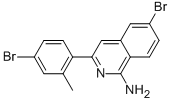 6-Bromo-3-(4-bromo-2-methyl-phenyl)-isoquinolin-1-ylamineStructure,954239-55-5Structure 6-Bromo-3-(4-bromo-2-methyl-phenyl)-isoquinolin-1-ylamine Structure,954239-55-5Structure