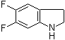 5,6-DifluoroindolineStructure,954255-04-0Structure 5,6-Difluoroindoline Structure,954255-04-0Structure