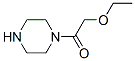 Piperazine, 1-(ethoxyacetyl)-(9ci)Structure,95550-07-5Structure Piperazine, 1-(ethoxyacetyl)-(9ci) Structure,95550-07-5Structure