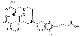 Bendamustine bis-mercapturic acidStructure,956344-34-6Structure Bendamustine bis-mercapturic acid Structure,956344-34-6Structure