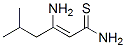 2-Hexenethioamide, 3-amino-5-methyl-Structure,95882-23-8Structure 2-Hexenethioamide, 3-amino-5-methyl- Structure,95882-23-8Structure