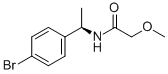 (R)-n-[1-(4-溴-苯基)-乙基]-2-甲氧基-乙酰胺結(jié)構(gòu)式_960238-03-3結(jié)構(gòu)式