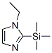 1-乙基-2-(三甲基甲硅烷基)-1H-咪唑結(jié)構(gòu)式_960412-61-7結(jié)構(gòu)式