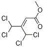 4,4-Dichloro-3-(dichloromethyl)crotonic acid methyl esterStructure,97055-33-9Structure 4,4-Dichloro-3-(dichloromethyl)crotonic acid methyl ester Structure,97055-33-9Structure