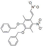 4,5-Bis-benzyloxy-3,6-dimethyl-2,beita-dinitrostyreneStructure,97073-51-3Structure 4,5-Bis-benzyloxy-3,6-dimethyl-2,beita-dinitrostyrene Structure,97073-51-3Structure