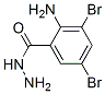 2-Amino-3,5-dibromobenzene-1-carbohydrazideStructure,97096-13-4Structure 2-Amino-3,5-dibromobenzene-1-carbohydrazide Structure,97096-13-4Structure