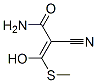 2-Propenamide, 2-cyano-3-hydroxy-3-(methylthio)-Structure,97242-60-9Structure 2-Propenamide, 2-cyano-3-hydroxy-3-(methylthio)- Structure,97242-60-9Structure