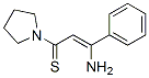 (9CI)-1-(3-氨基-3-苯基-1-硫氧代-2-丙烯基)-吡咯烷結構式_97309-70-1結構式