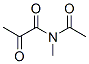 Propanamide, n-acetyl-n-methyl-2-oxo-(9ci)Structure,97382-53-1Structure Propanamide, n-acetyl-n-methyl-2-oxo-(9ci) Structure,97382-53-1Structure