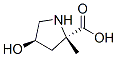 L-proline, 4-hydroxy-2-methyl-, trans-(9ci)Structure,97673-81-9Structure L-proline, 4-hydroxy-2-methyl-, trans-(9ci) Structure,97673-81-9Structure