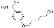 5-(4-Amidinophenoxy)-1-pentanolStructure,97844-81-0Structure 5-(4-Amidinophenoxy)-1-pentanol Structure,97844-81-0Structure