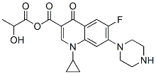 Ciprofloxacin lactateStructure,97867-33-9Structure Ciprofloxacin lactate Structure,97867-33-9Structure