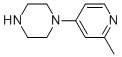 1-(2-Methyl-4-pyridinyl)piperazineStructure,98010-38-9Structure 1-(2-Methyl-4-pyridinyl)piperazine Structure,98010-38-9Structure