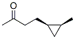 2-Butanone, 4-(2-methylcyclopropyl)-, cis-(9ci)Structure,98043-28-8Structure 2-Butanone, 4-(2-methylcyclopropyl)-, cis-(9ci) Structure,98043-28-8Structure