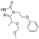 2,4-二氫-5-[1-(甲氧基甲氧基)乙基]-4-(2-苯氧基乙基)-3H-1,2,4-噻唑-3-酮結(jié)構(gòu)式_98159-88-7結(jié)構(gòu)式