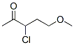 2-Pentanone, 3-chloro-5-methoxy-Structure,98486-23-8Structure 2-Pentanone, 3-chloro-5-methoxy- Structure,98486-23-8Structure