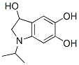 (9ci)-2,3-二氫-1-(1-甲基乙基)-1H-吲哚-3,5,6-三醇結(jié)構(gòu)式_98496-30-1結(jié)構(gòu)式