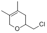 2-(Chloromethyl)-4,5-dimethyl-3,6-dihydro-2H-pyranStructure,98559-77-4Structure 2-(Chloromethyl)-4,5-dimethyl-3,6-dihydro-2H-pyran Structure,98559-77-4Structure