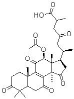 靈芝酸F結構式_98665-15-7結構式