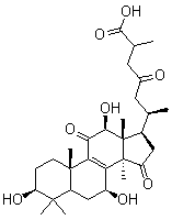 靈芝酸G結構式_98665-22-6結構式