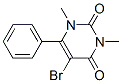 5-Bromo-1,3-dimethyl-6-phenyluracilStructure,98854-09-2Structure 5-Bromo-1,3-dimethyl-6-phenyluracil Structure,98854-09-2Structure