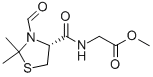 (R)-n-(3-甲?；?2,2-二甲基-噻唑烷-4-羧基)-甘氨酸甲酯結(jié)構(gòu)式_99167-92-7結(jié)構(gòu)式