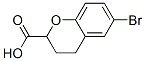 2H-1-benzopyran-2-carboxylic acid, 6-bromo-3,4-dihydro-Structure,99199-54-9Structure 2H-1-benzopyran-2-carboxylic acid, 6-bromo-3,4-dihydro- Structure,99199-54-9Structure