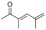 3,5-Hexadien-2-one, 3,5-dimethyl-(9ci)Structure,99214-84-3Structure 3,5-Hexadien-2-one, 3,5-dimethyl-(9ci) Structure,99214-84-3Structure