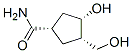 (1alpha,3alpha,4alpha)-(9ci)-3-羥基-4-(羥基甲基)-環(huán)戊烷羧酰胺結(jié)構(gòu)式_99295-43-9結(jié)構(gòu)式