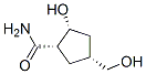 (1alpha,2alpha,4alpha)-(9ci)-2-羥基-4-(羥基甲基)-環(huán)戊烷羧酰胺結(jié)構(gòu)式_99295-47-3結(jié)構(gòu)式