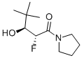(R*,S*)-(9CI)-1-(2-氟-3-羥基-4,4-二甲基-1-氧代戊基)-吡咯烷結(jié)構(gòu)式_99343-21-2結(jié)構(gòu)式