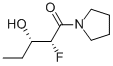 Pyrrolidine, 1-(2-fluoro-3-hydroxy-1-oxopentyl)-, (r*,s*)- (9ci)Structure,99343-23-4Structure Pyrrolidine, 1-(2-fluoro-3-hydroxy-1-oxopentyl)-, (r*,s*)- (9ci) Structure,99343-23-4Structure