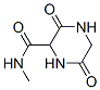 2-Piperazinecarboxamide,n-methyl-3,6-dioxo-(6ci)Structure,99357-33-2Structure 2-Piperazinecarboxamide,n-methyl-3,6-dioxo-(6ci) Structure,99357-33-2Structure