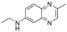 6-Quinoxalinamine,n-ethyl-2-methyl-(9ci)Structure,99601-38-4Structure 6-Quinoxalinamine,n-ethyl-2-methyl-(9ci) Structure,99601-38-4Structure