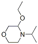 Morpholine, 3-ethoxy-4-(1-methylethyl)-(9ci)Structure,99688-83-2Structure Morpholine, 3-ethoxy-4-(1-methylethyl)-(9ci) Structure,99688-83-2Structure