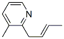 Pyridine, 2-(2-butenyl)-3-methyl-(9ci)Structure,99747-46-3Structure Pyridine, 2-(2-butenyl)-3-methyl-(9ci) Structure,99747-46-3Structure