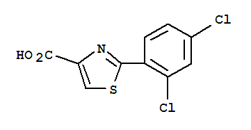 2-(2,4-Dichlorophenyl)thiazole-4-carboxylic acidStructure,1094355-53-9Structure 2-(2,4-Dichlorophenyl)thiazole-4-carboxylic acid Structure,1094355-53-9Structure