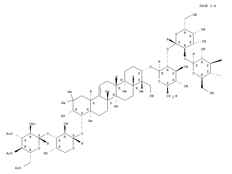 Soyasaponin abStructure,118194-13-1Structure Soyasaponin ab Structure,118194-13-1Structure