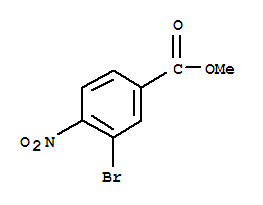 Methyl3-bromo-4-nitrobenzoateStructure,126759-30-6Structure Methyl3-bromo-4-nitrobenzoate Structure,126759-30-6Structure