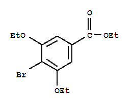 Benzoic acid, 4-bromo-3,5-diethoxy-, ethyl esterStructure,149517-92-0Structure Benzoic acid, 4-bromo-3,5-diethoxy-, ethyl ester Structure,149517-92-0Structure