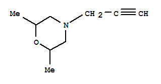 Morpholine, 2,6-dimethyl-4-(2-propynyl)-(9ci)Structure,200704-37-6Structure Morpholine, 2,6-dimethyl-4-(2-propynyl)-(9ci) Structure,200704-37-6Structure