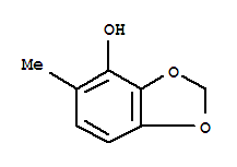 1,3-Benzodioxol-4-ol, 5-methyl-Structure,200959-13-3Structure 1,3-Benzodioxol-4-ol, 5-methyl- Structure,200959-13-3Structure