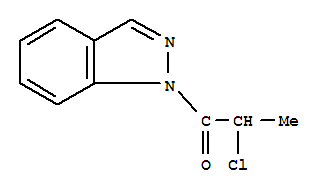 (9ci)-1-(2-氯-1-氧代丙基)-1H-吲唑結(jié)構(gòu)式_201299-94-7結(jié)構(gòu)式