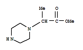 1-Piperazineaceticacid,-alpha--methyl-,methylester(9ci)Structure,201803-58-9Structure 1-Piperazineaceticacid,-alpha--methyl-,methylester(9ci) Structure,201803-58-9Structure
