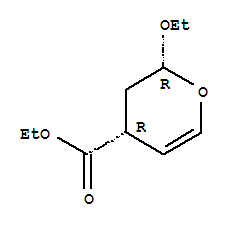 順式-(9ci)-2-乙氧基-3,4-二氫2H-吡喃-4-羧酸乙酯結(jié)構(gòu)式_202831-52-5結(jié)構(gòu)式