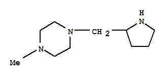 Piperazine, 1-methyl-4-(2-pyrrolidinylmethyl)-(9ci)Structure,202991-93-3Structure Piperazine, 1-methyl-4-(2-pyrrolidinylmethyl)-(9ci) Structure,202991-93-3Structure
