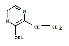 Pyrazine, 2-ethenyl-3-ethoxy-(9ci)Structure,203111-27-7Structure Pyrazine, 2-ethenyl-3-ethoxy-(9ci) Structure,203111-27-7Structure